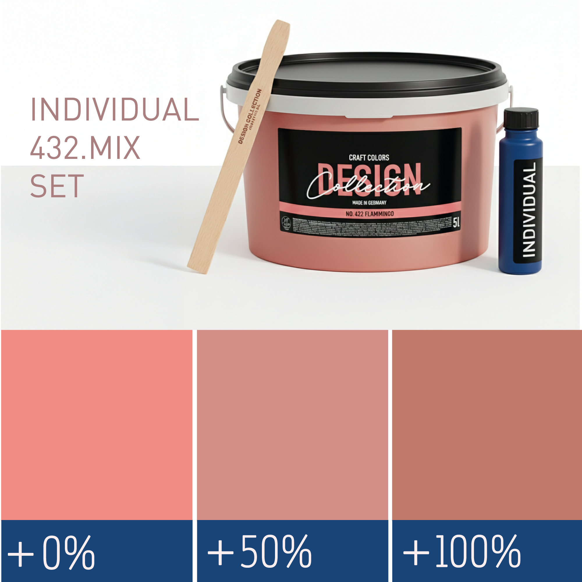 Muurverf donker poeder nr. 432.mix DC Individual