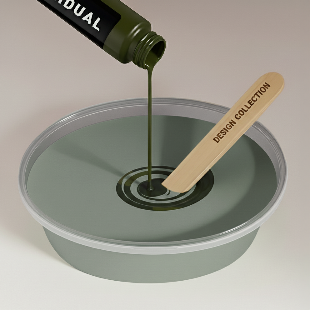 Muurverf gedempt saliegroen / grijsgroen nr. 646.mix DC Individual