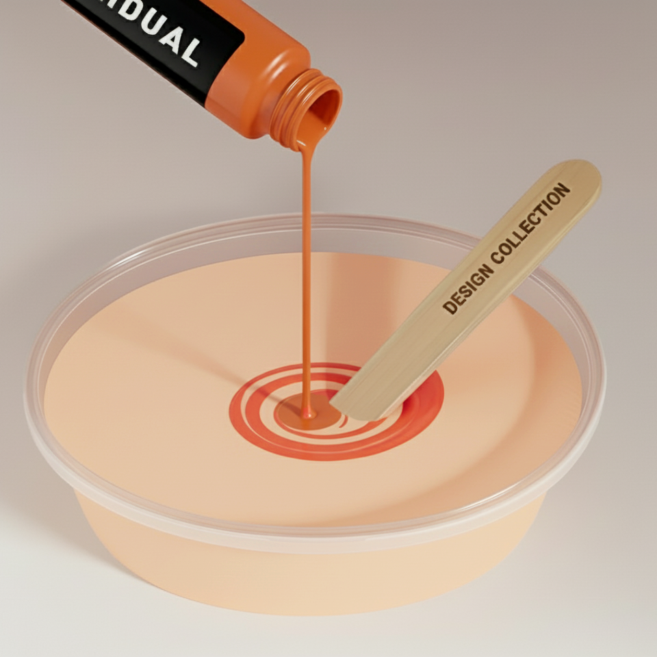 Muurverf licht abrikoos nr. 210.mix DC Individual