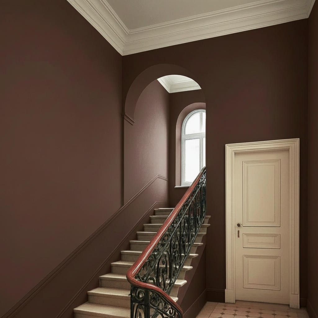 Muurverf koffiebruin nr. 872 – Sterk+ natte slijtvastheid klasse 1 (5L)