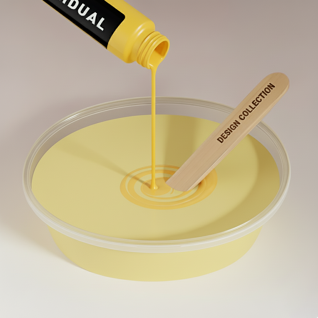 Muurkleur pastel botercitroengeel nr. VP901-340 Design Collection