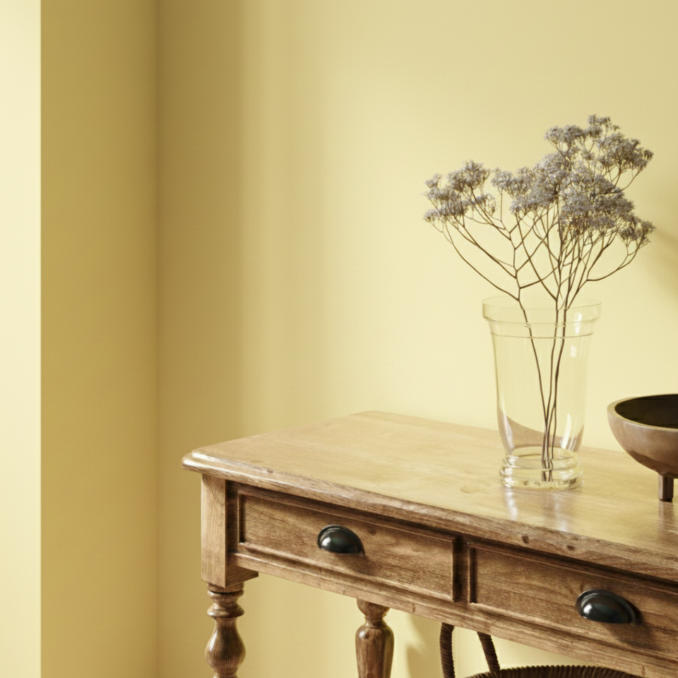 Muurkleur pastel botercitroengeel nr. VP901-340 Design Collection