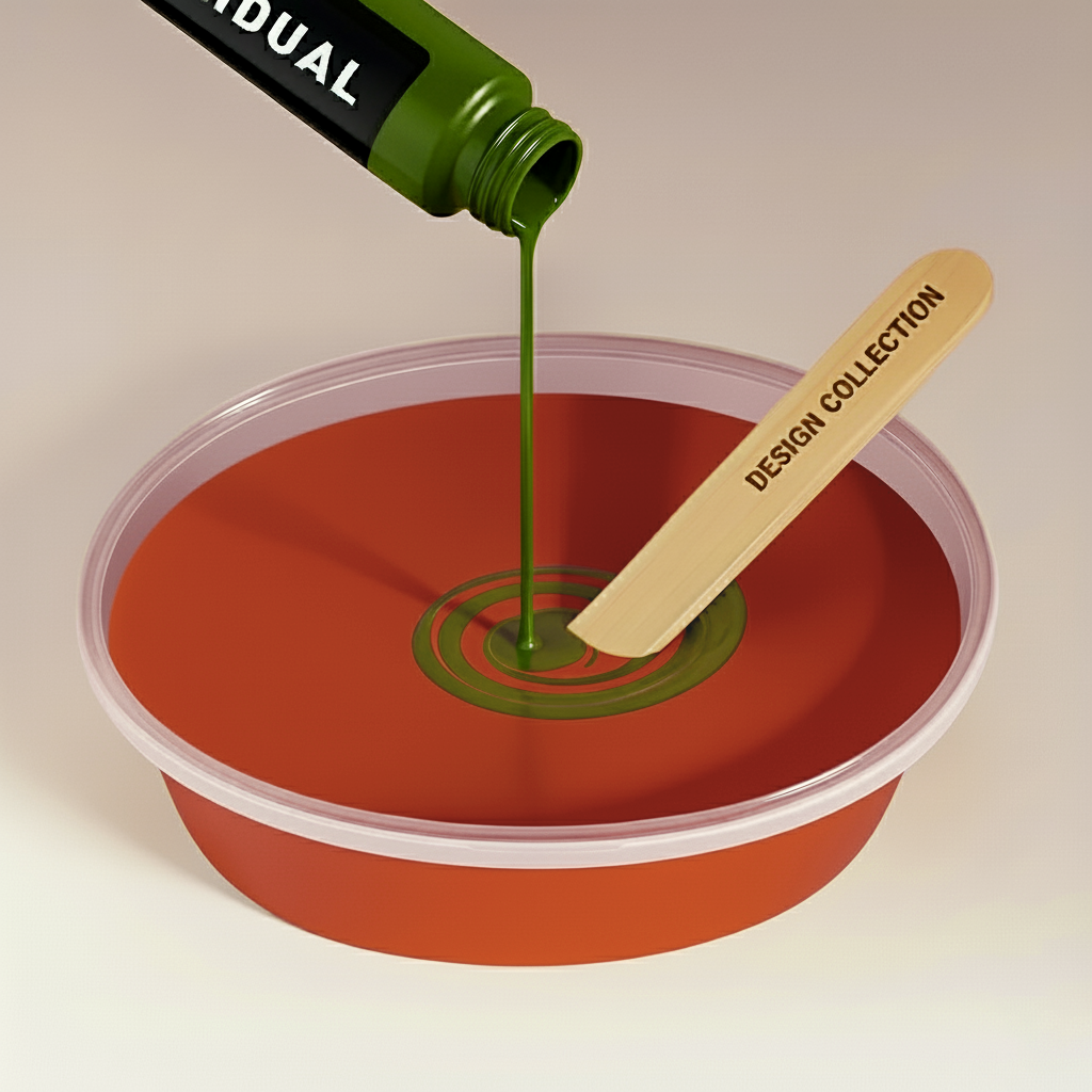 Muurverf roestrood nr. 285.mix DC Individueel