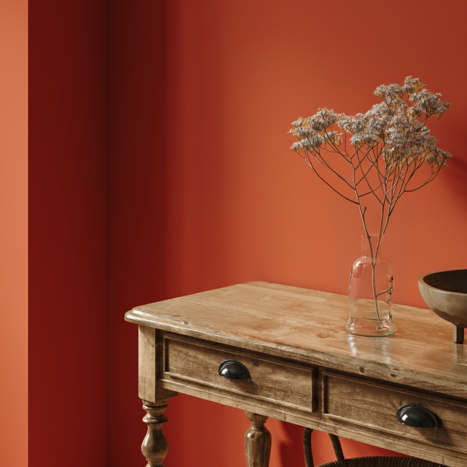 Muurverf roestrood nr. 285.mix DC Individueel