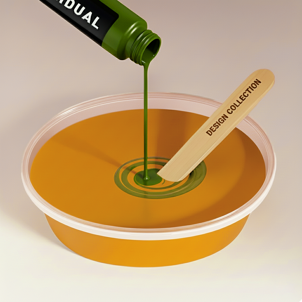 Muurverf mosterdgeel nr. 265.mix DC Individual