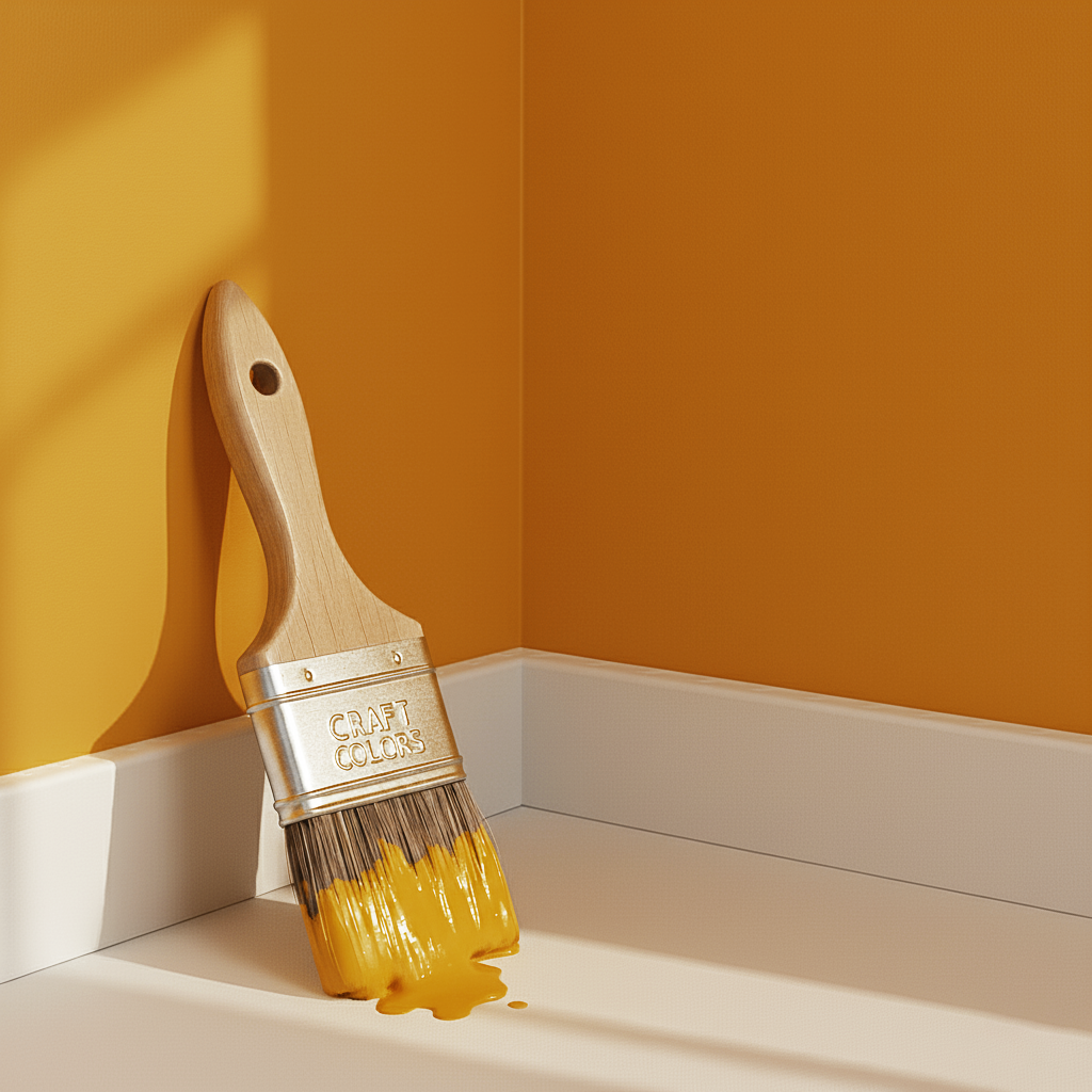 Muurverf mosterdgeel nr. 265.mix DC Individual