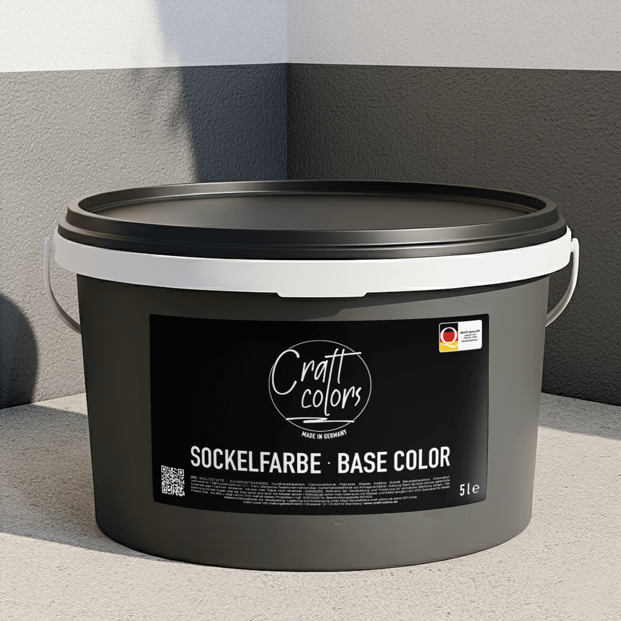 Basisverf / gevelverf 5L | Leisteen 