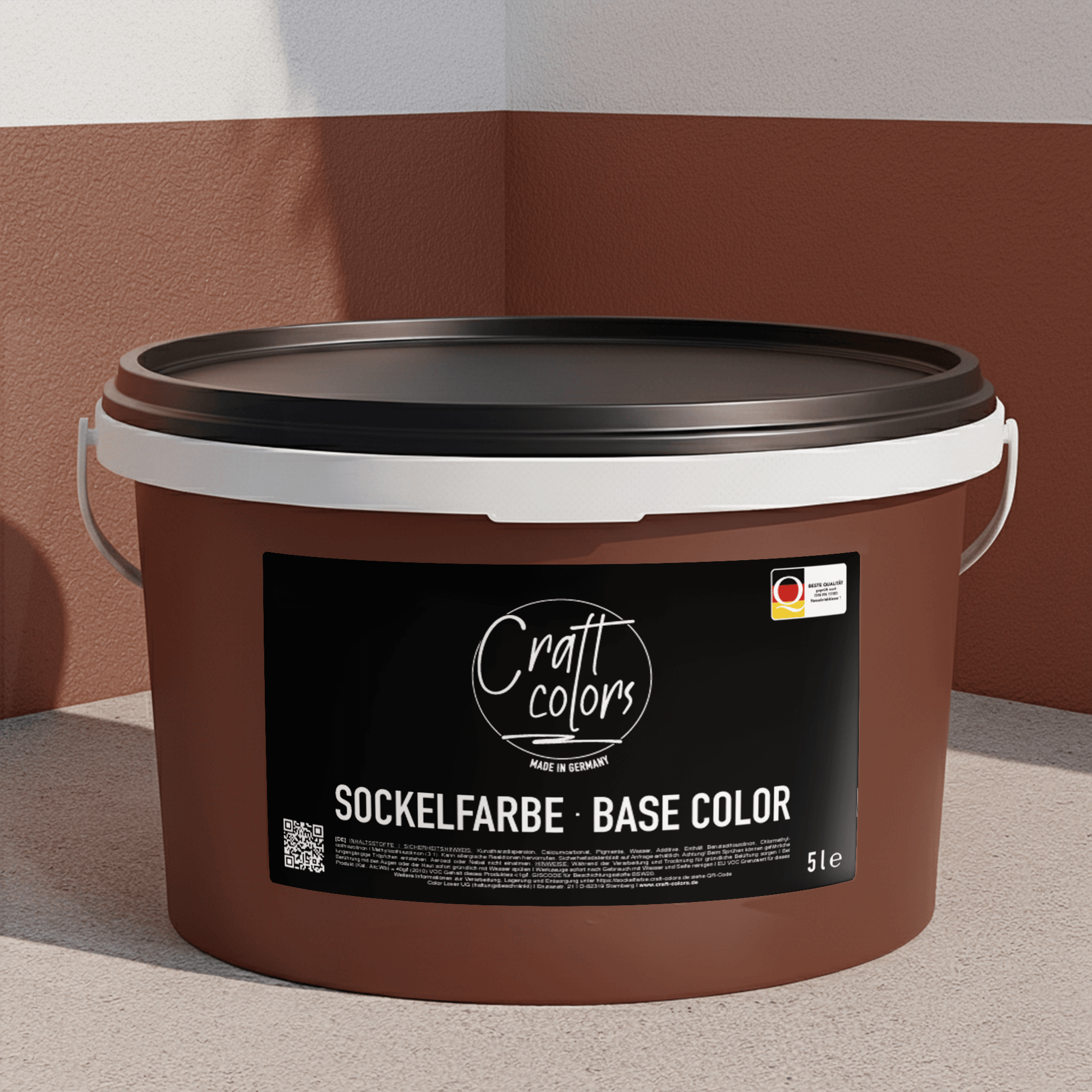 Basisverf / gevelverf 5L | Zandsteenrood