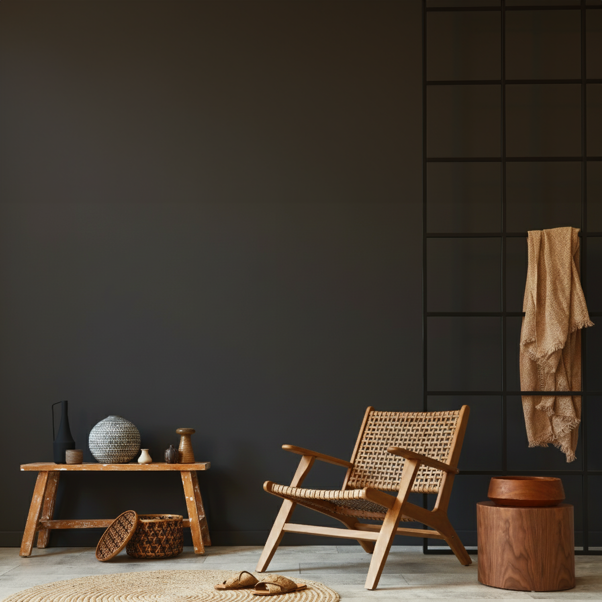 Antraciet muurverf nr. 963 Strong+ (5L) Natte slijtvastheid klasse 1