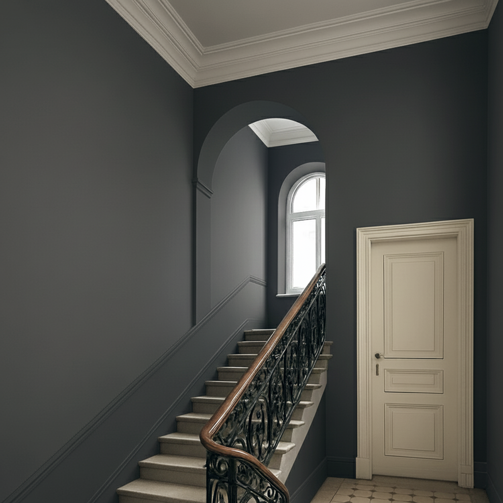 Leisteen muurverf nr. 791 Strong+ (5L) Natte afslijting klasse 1