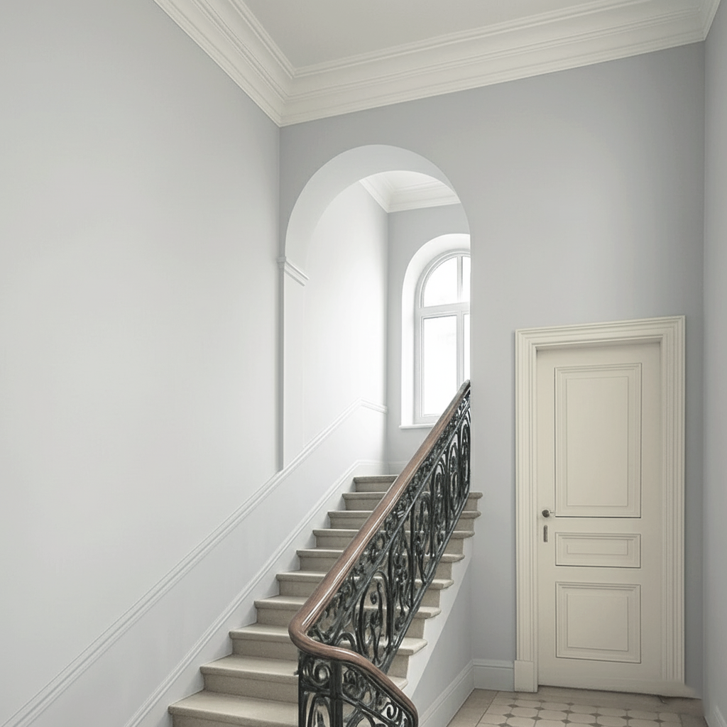 Muurverf lichtgrijs / zijdegrijs nr. 715 Strong+ (5L) Natte slijtvastheid klasse 1