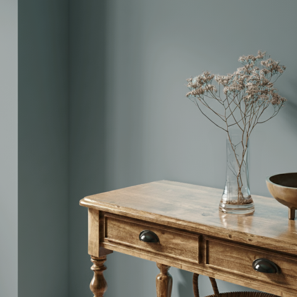 Muurverf duifgrijs grijsblauw nr. 527.mix DC Individual