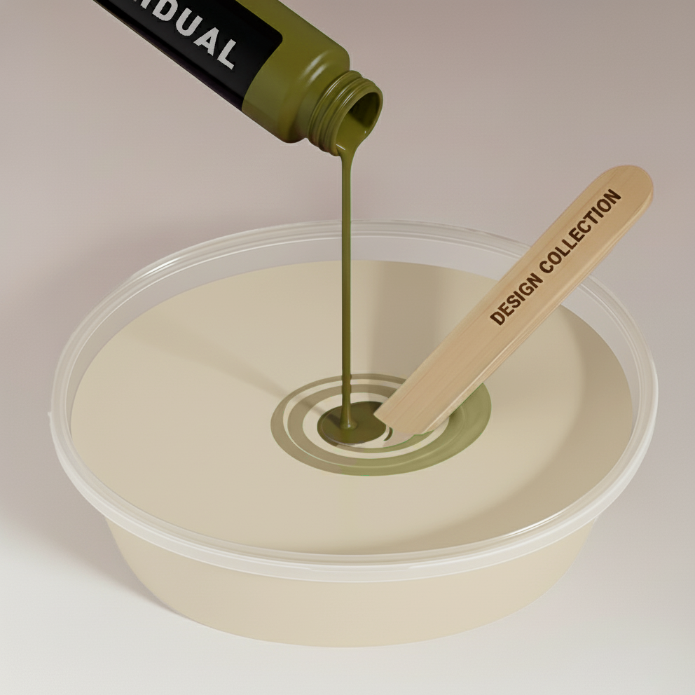 Muurverf zacht vanillegrijs nr. 126.mix DC Individual