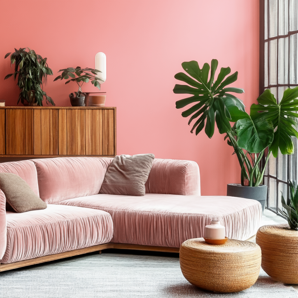 Muurverf Princess Pink nr. 401 Design Collection (5L) elegant mat