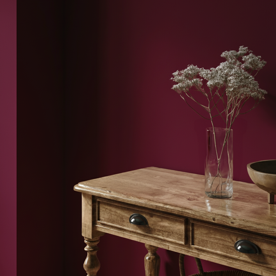 Muurverf, wijnrood, nr. 492, Design Collection (5L), elegant mat